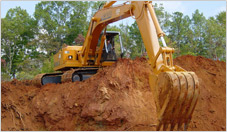 Earth Moving with Excavator